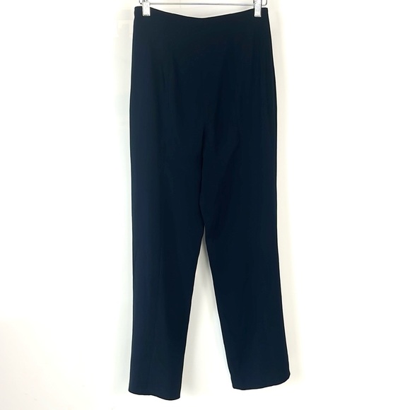 Cushnie et Ochs Julianne Midnight Tailored Skinny Ruffle-Hem Pants - Picture 3 of 11